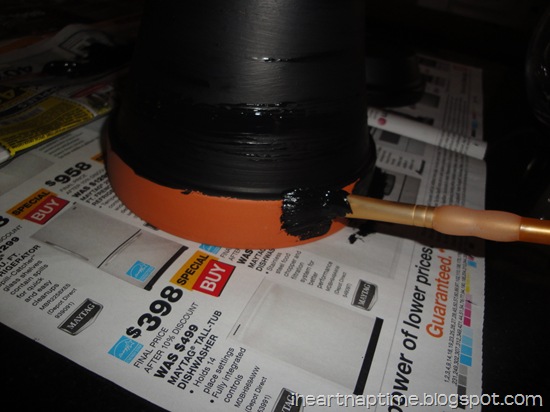 painting terracota pots