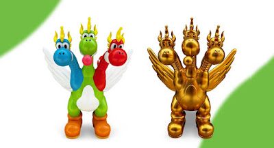 Super Mario Bros. “Yoshimera” Kaiju Resin Statue by Mark Pendley x Bottleneck Gallery