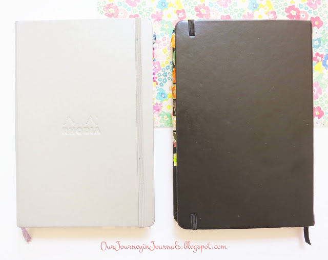 front and back covers of a5 rhodia webnotebook