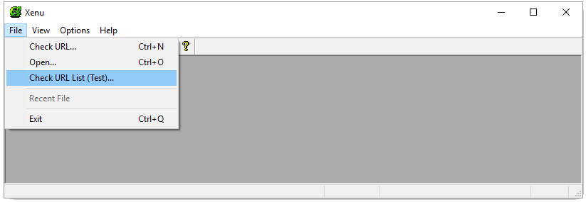 Check URL List