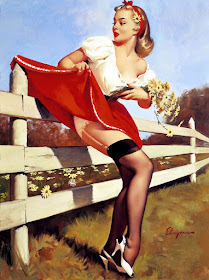 Vintage Paintings of Beautiful Woman's 23