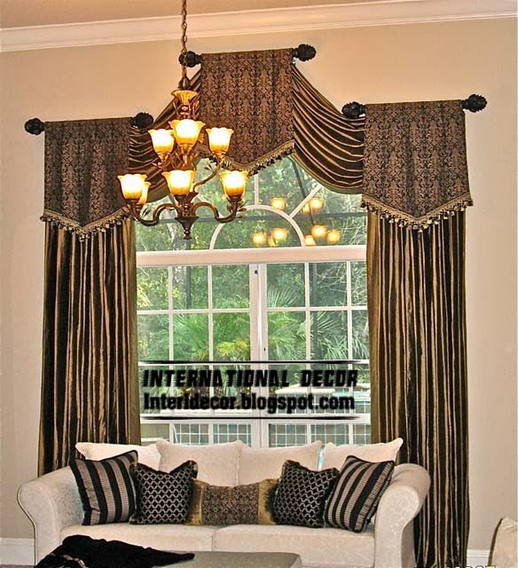 Top Catalog of luxury drapes curtain designs for living ...