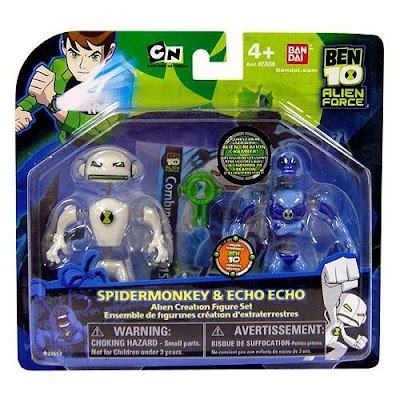 Ben 10 Mini Figure 2-Pack Spidermonkey and Echo Echo