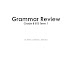 مراجعة قواعد اللغة الإنجليزية Grammar الصف الثامن الفصل الدراسي الأول 2023-2024