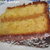 Bolo de Amêndoa com Cobertura