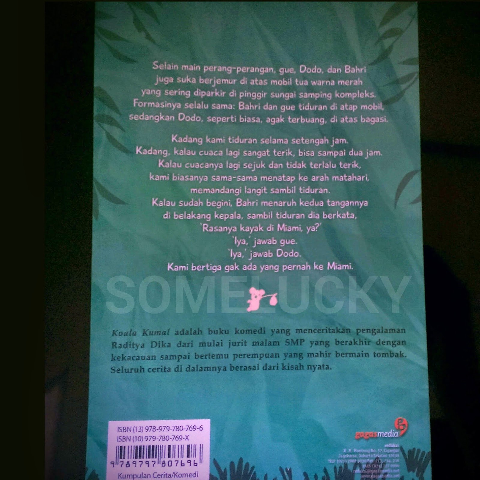 Review Buku Koala Kumal  SomeLucky