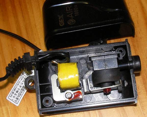 おおざっぱなｄｉｙ 水槽用のエアーポンプが故障