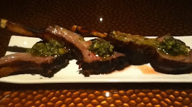 Lamb Chops with Pistachio Sauce