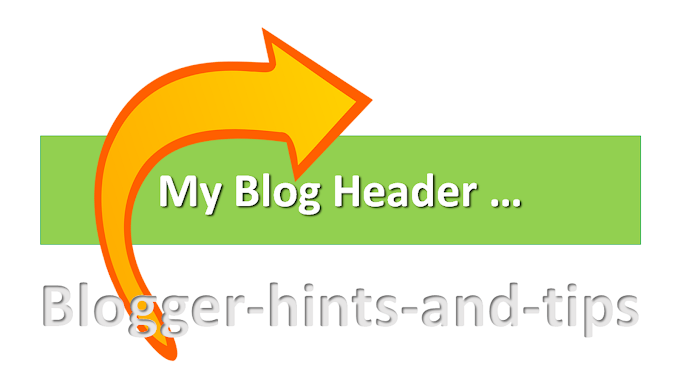 How to put a gadget above your blog's header