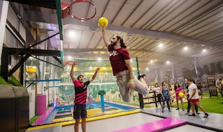 اماكن ترفيهية في دبي للأطفال Entertainment places in Dubai for children ترامبولين باونس دبي Bounce Dubai Trampoline