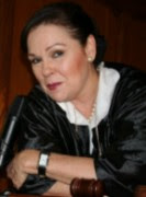 The Judge, played by Karen Lynn Gorney