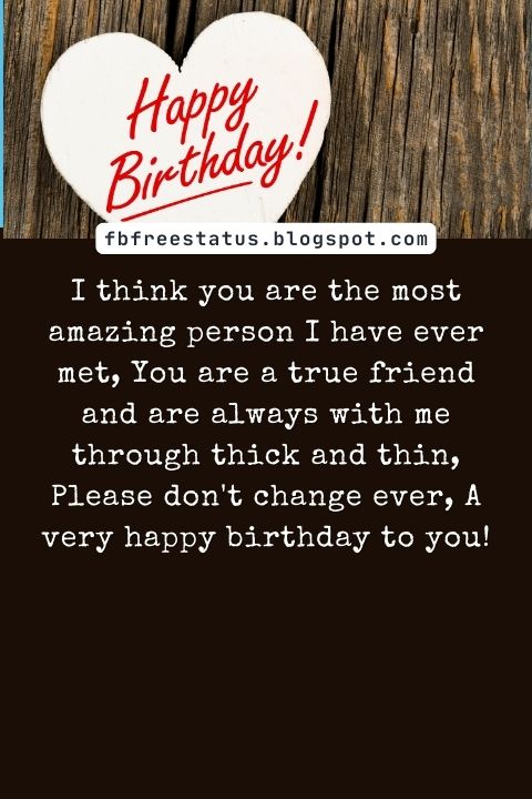 Birthday Wishes For Friends