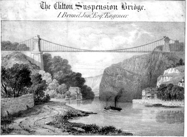 Clifton Suspension Bridge Drawing5