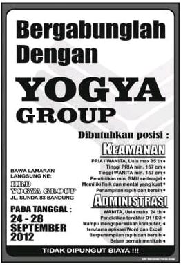 YOGYA Group (Bandung) ~ Akses Kerja