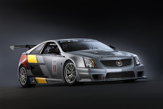 2011 cadillac cts v coupe race car front side view 2011 Cadillac CTS V Coupe Race Car