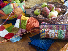 Patchwork knitting