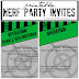 18+ Nerf Gun Party Invitation Template