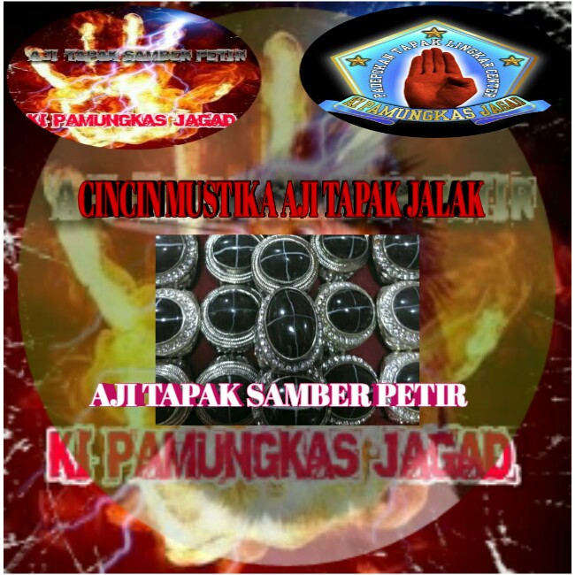 CINCIN MUSTIKA AJI TAPAK JALAK SAMBER PETIR
