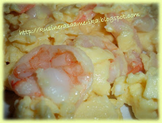 Scrambled Eggs With Shrimps