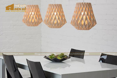 Thế Giới Đèn Gỗ - 8 mẫu đèn trang trí gỗ cho phòng ăn đẹp lung linh 8