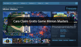 Cara Claim Game Berbayar Minion Masters Early Acces Menjadi Gratis