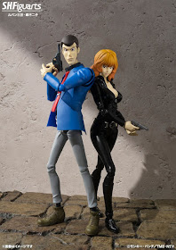 Lupin e Fujiko in versione SH Figuarts della Bandai