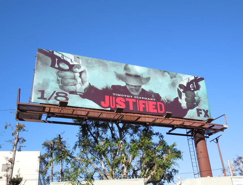 Justified season 4 billboard