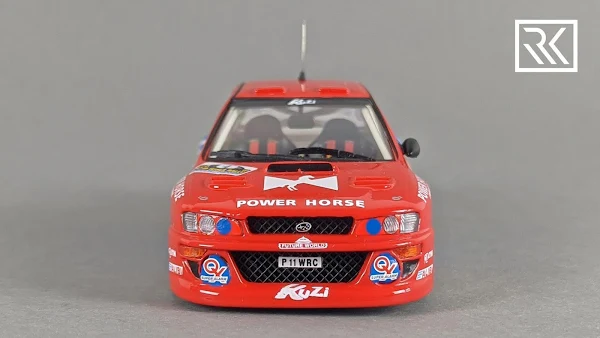 Zdjęcie modelu 1:43 Trofeu Subaru Impreza S5 WRC '98, Rajd Wisły 1999, L. Kuzaj / A. Górski