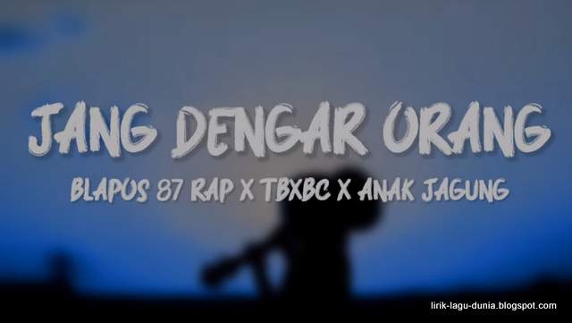 Lirik Lagu Jang Dengar Orang - Lagu Timur Populer