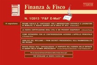 Finanza & Fisco 2013-01 - 5 Gennaio 2013 | TRUE PDF | Settimanale | Finanza | Tributi | Professionisti | Normativa
Settimanale tecnico di informazione e documentazione tributaria.