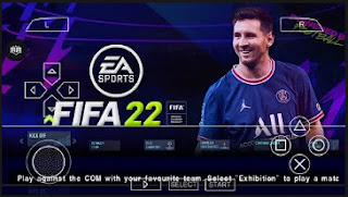 Download FIFA 22 PPSSPP Full Transfer And Latest Kits Best Graphics HD Camera PS5 Android Offline