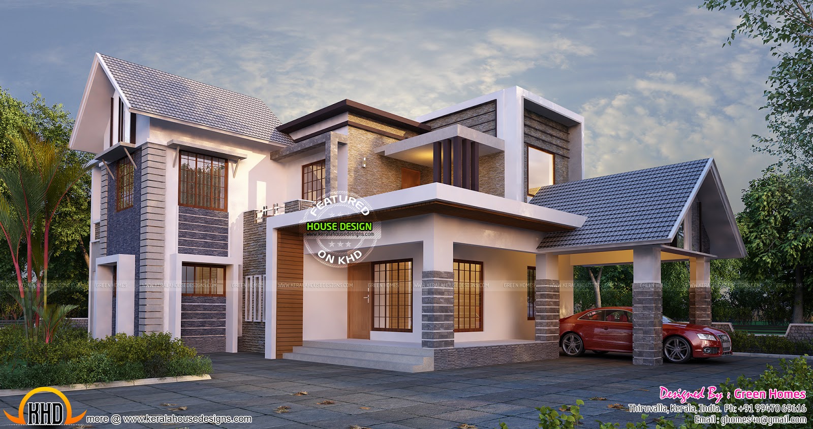 New Simple Home Designs Simple One Storied Flat New Home Design