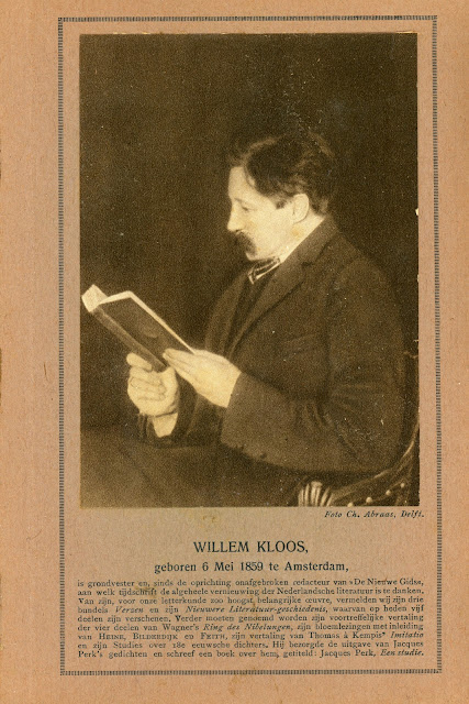 Willem Kloos, foto Ch. Abraas, Delft