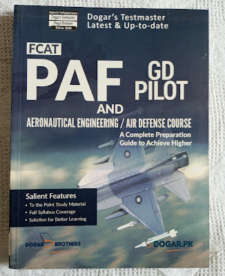 PAF GD Pilot & Aeronautical Engineering / Air Deffence Guide Book