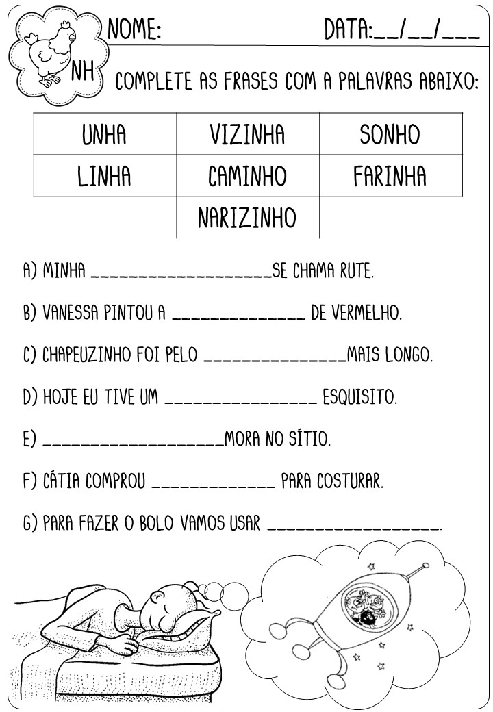 Atividade para alunos do 2° ao 3° ano | Educação Infantil