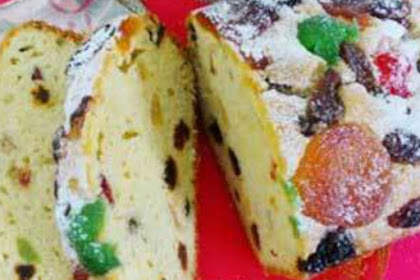 RESEP KUE MIXED FRUIT CAKE