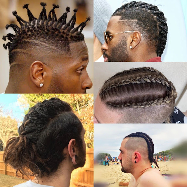 Braided Mohawk for Men with Short Hair