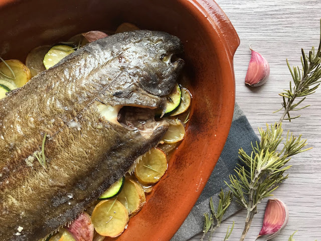 lenguado al horno receta