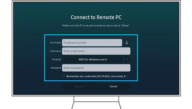 cách sử dụng Remote Access trên tivi Samsung
