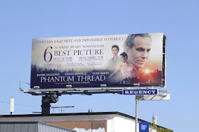 Phantom Thread movie billboard