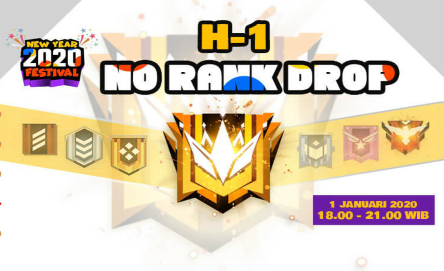 Arti No rank drop Free Fire 2020