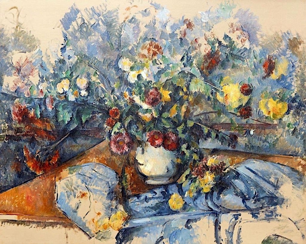 Paul Cezanne Grand Bouquet of Flowers c1982-5, Tate Modern 2022 Exhibition - London lifestyle & culture blog