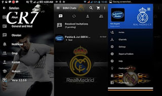 Download BBM Real Madrid v3.2.3.11 Apk