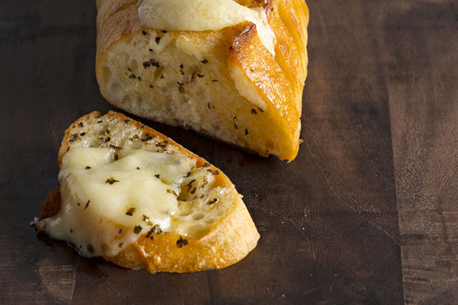 Pan de ajo con queso en la airfryer