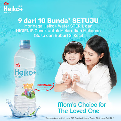 morinaga heiko+ water, review water heiko+, air pelarut makanan bayi, manfaat heiko+ water, cara penggunaan heiko+ ater, cara penyimpanan heiko+water, tips mengocok susu dengan heiko+ water, pilihan ibu cerdas untuk nutrisi anak