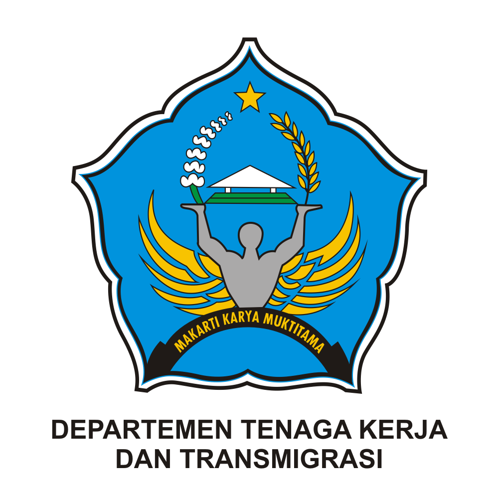 Logo Departemen Tenaga Kerja dan Transmigrasi  Cahaya 