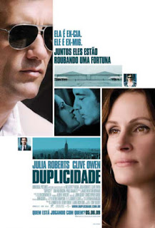 Dica de filme, Duplicidade com Julia Roberts