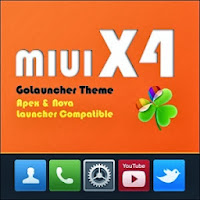 MIUI X4 Go/Apex/ADW Theme APK 1.9.0