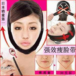 HARGA 3D Shape Oval Face Slimming Belt ~ Membentuk wajah, Mengecilkan wajah