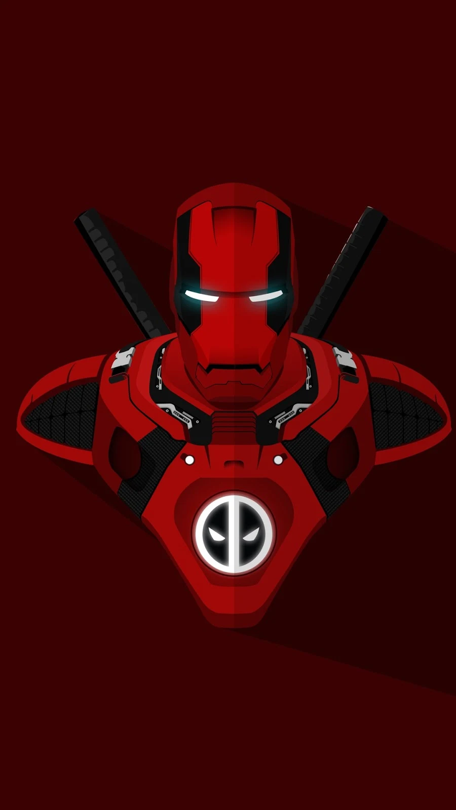 Papel de parede Homem de Ferro Deadpool para PC, Notebook, iPhone, Android e Tablet.